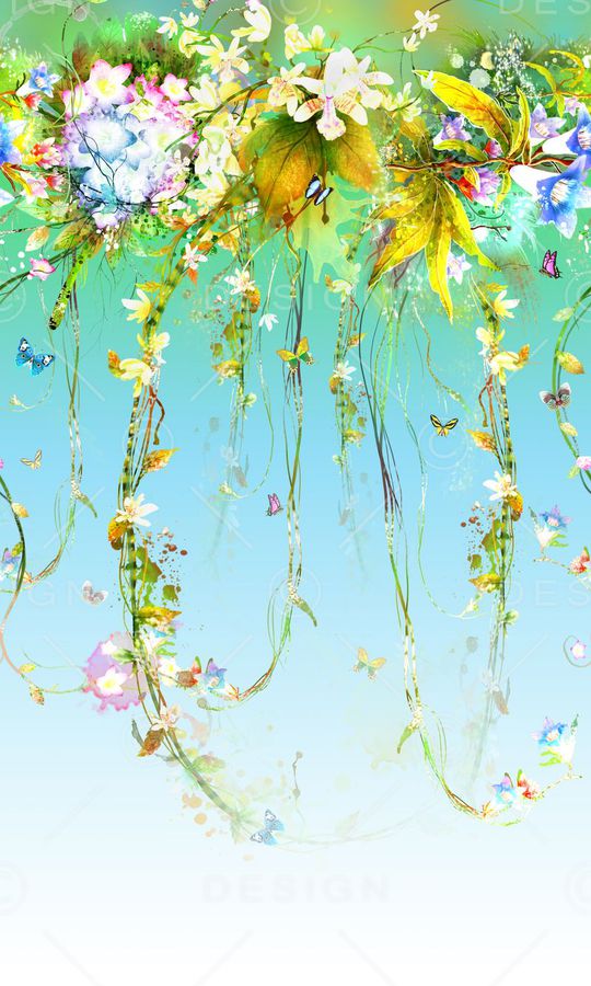 水彩印花华亿平台图片