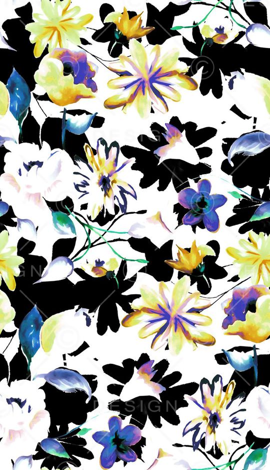 手绘印花华亿平台图片