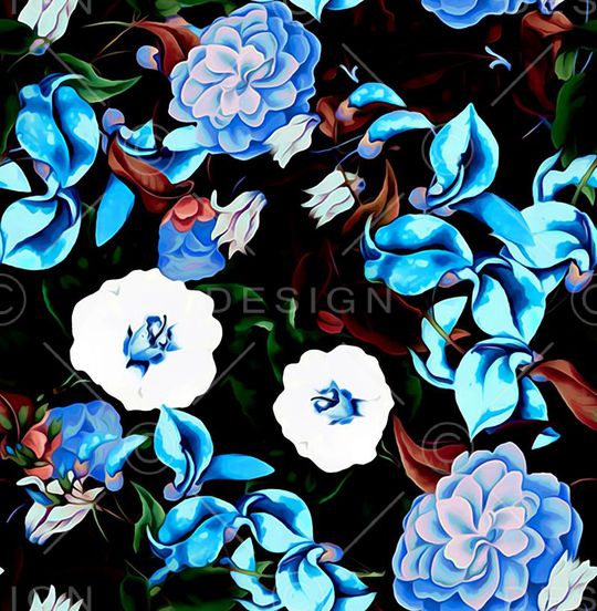 大牌走秀款印花华亿平台图片