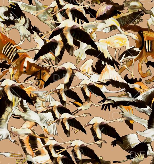 华伦天奴印花华亿平台图片