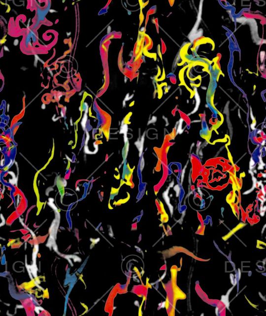 彩色印花华亿平台图片