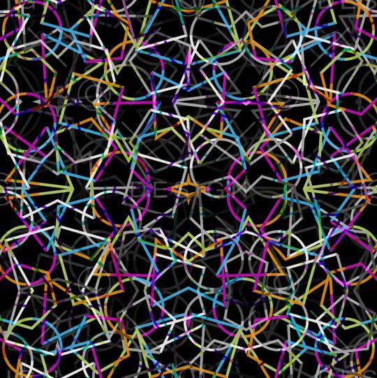 抽象印花华亿平台图片