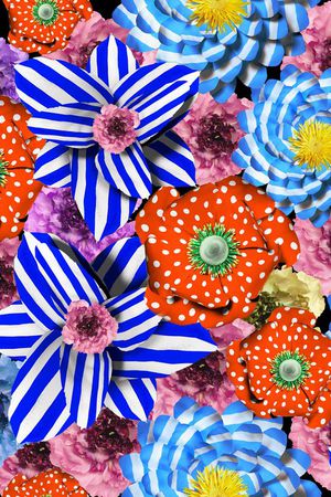 抽象印花华亿平台图片