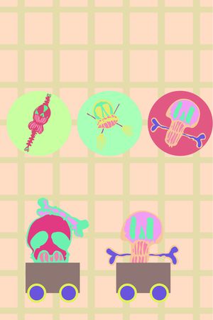 鬼脸印花华亿平台图片