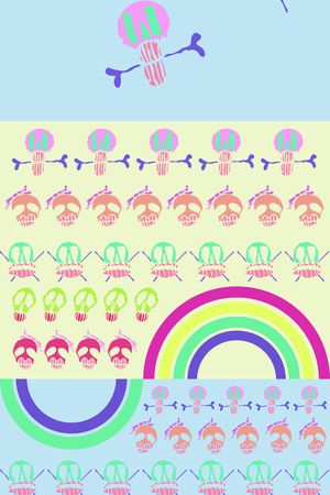 鬼脸印花华亿平台图片