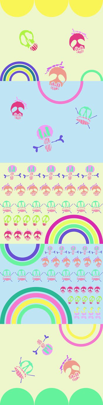 鬼脸印花华亿平台图片