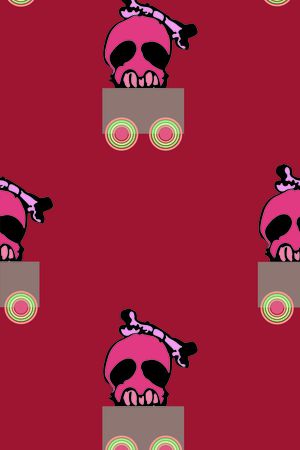 鬼脸印花华亿平台图片