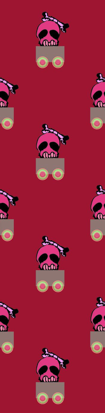 鬼脸印花华亿平台图片