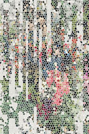 抽象印花华亿平台图片