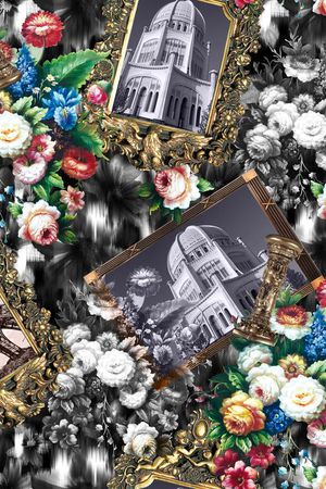 欧式贵族印花华亿平台图片