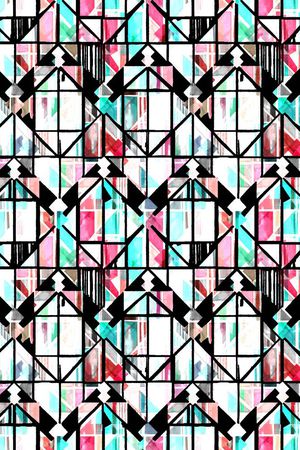 抽象印花华亿平台图片