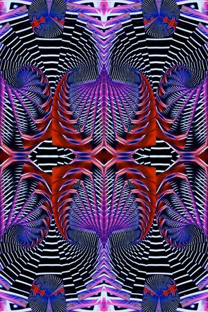 几何印花华亿平台图片