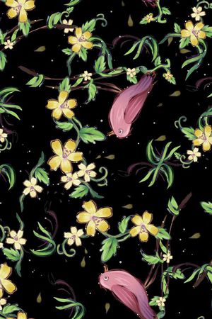 抽象印花华亿平台图片