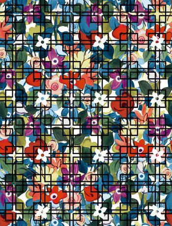 402949-香奈儿2015春夏走秀系列之水彩