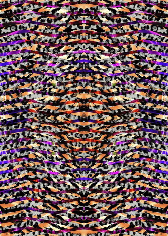 几何印花华亿平台图片