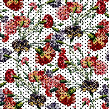 402984-D&G 2015走秀款 康乃馨