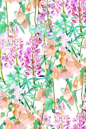 手绘印花华亿平台图片