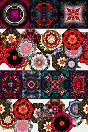 戏曲人物印花华亿平台图片