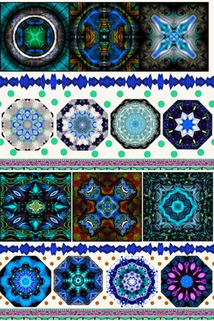 戏曲人物印花华亿平台图片