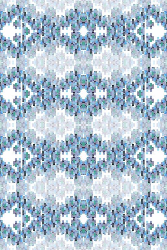 戏曲人物印花华亿平台图片