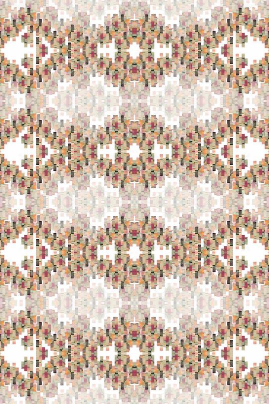 戏曲人物印花华亿平台图片