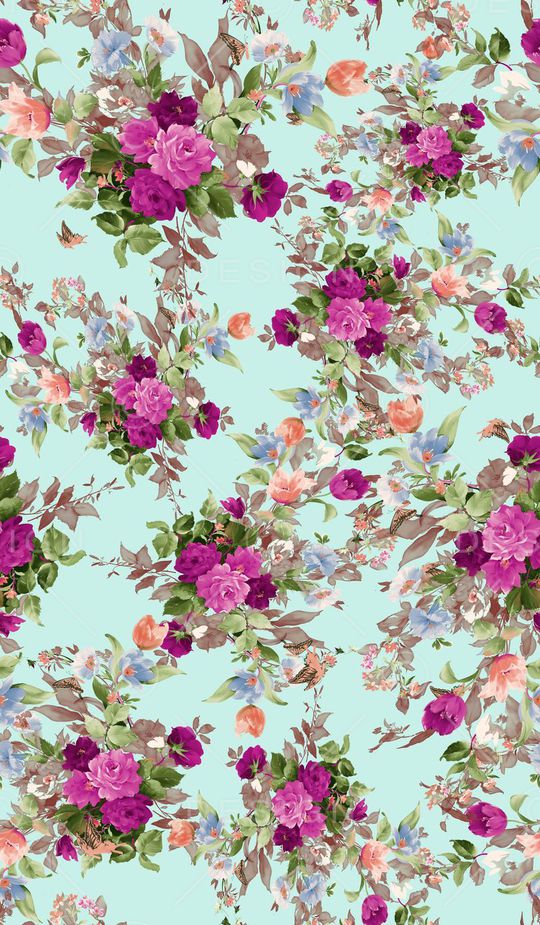 清新印花华亿平台图片