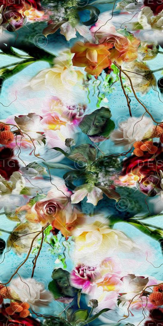 花卉  花印花华亿平台图片