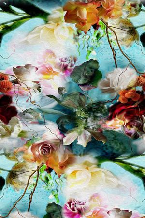 花卉  花印花华亿平台图片