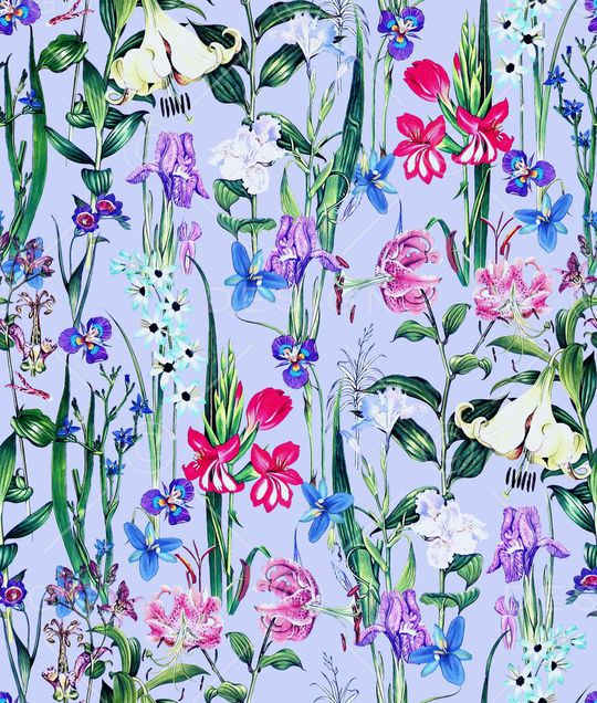 复古印花华亿平台图片