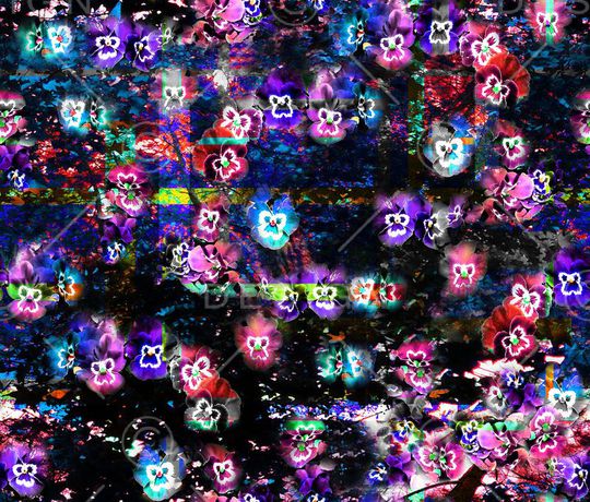 抽象印花华亿平台图片