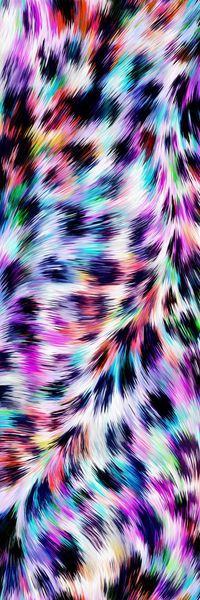 动物纹印花华亿平台图片