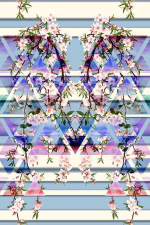 未来感 前卫印花华亿平台图片