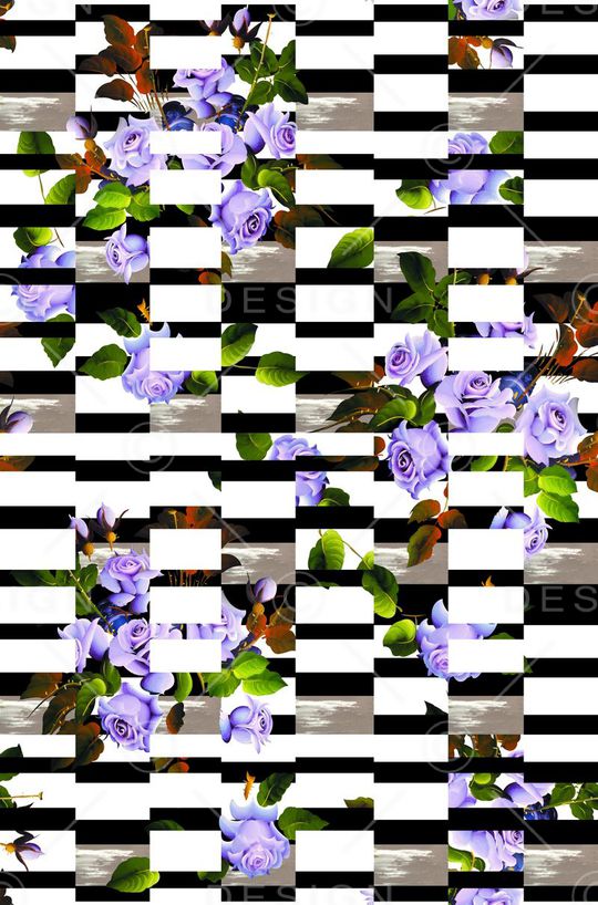 时尚流行印花华亿平台图片