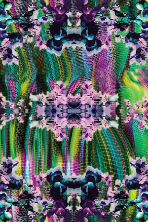 抽象印花华亿平台图片