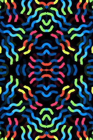 抽象印花华亿平台图片