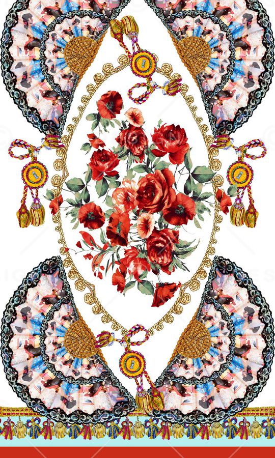 复古风格印花华亿平台图片