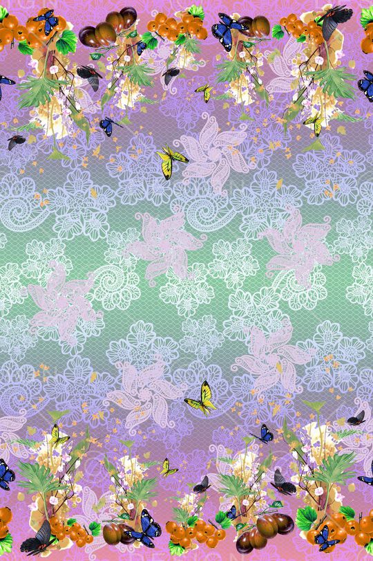 抽象印花华亿平台图片