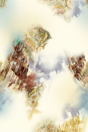 地图印花华亿平台图片