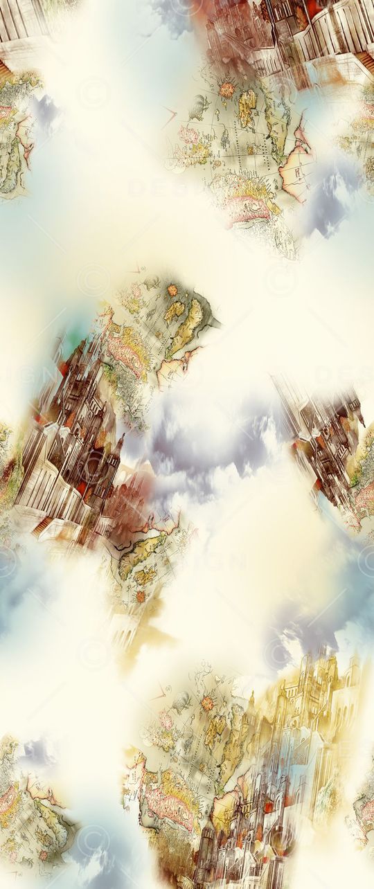 地图印花华亿平台图片