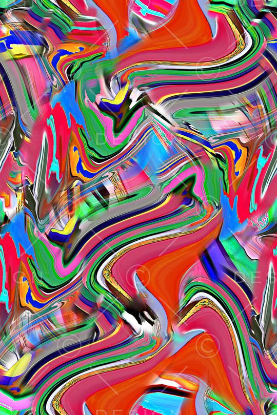 抽象印花华亿平台图片