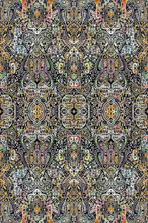 佩兹利印花华亿平台图片