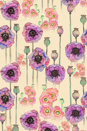 手绘印花华亿平台图片