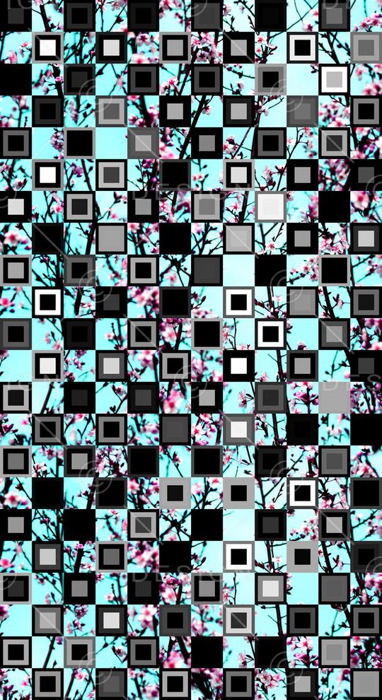 方格印花华亿平台图片