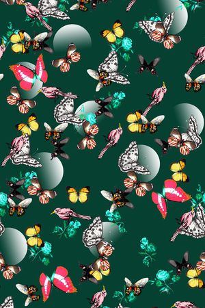 女装印花华亿平台图片