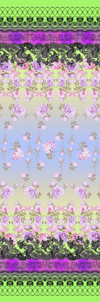 403771-民族风波西米亚风格欧式蕾丝花纹小清