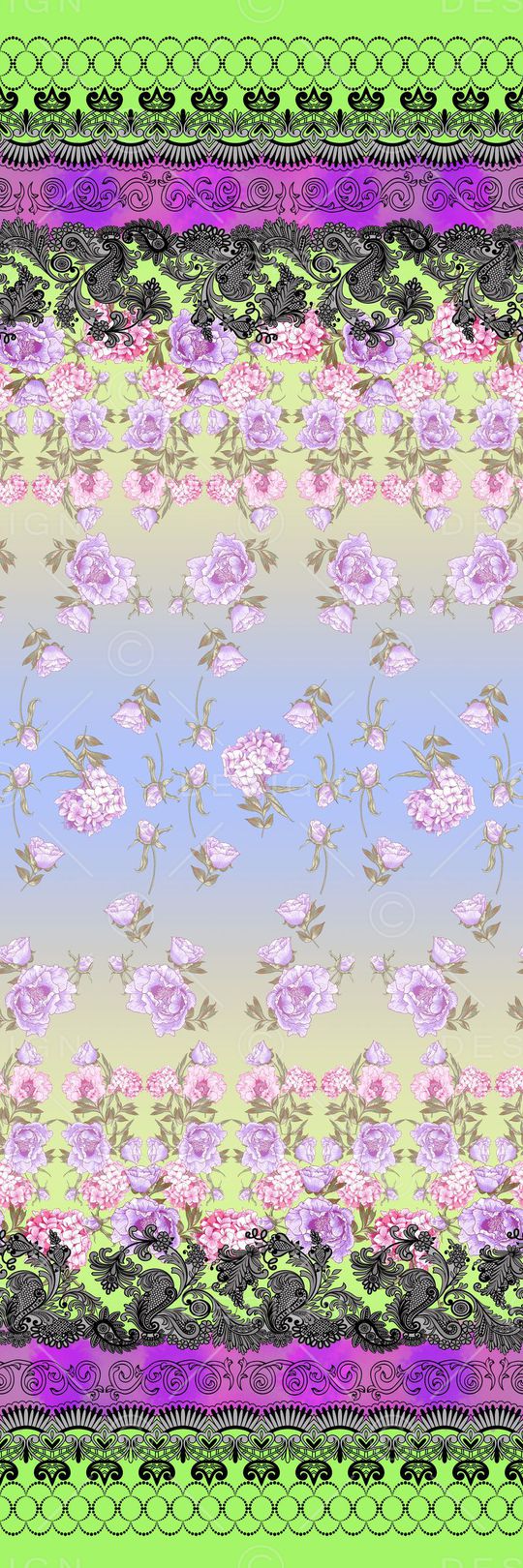 波西米亚风格印花华亿平台图片