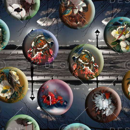 波点印花华亿平台图片