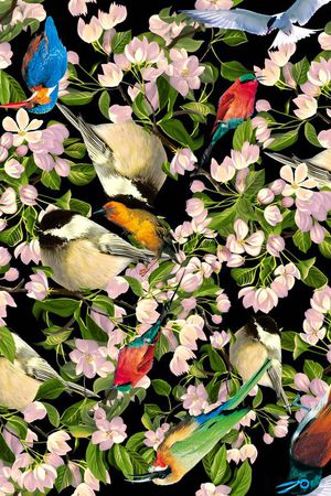 抽象印花华亿平台图片