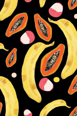 优雅清新印花华亿平台图片