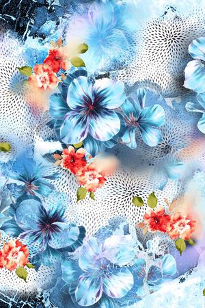 渐变印花华亿平台图片